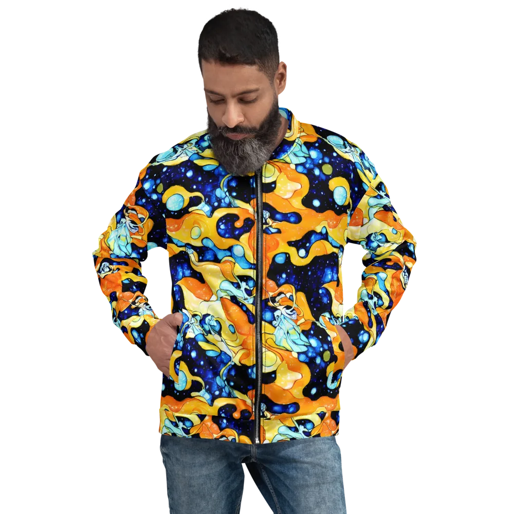 Starlight Melt on Bomber Jacket — Front