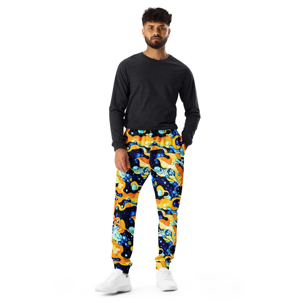 Starlight Melt on Men's Joggers — Front