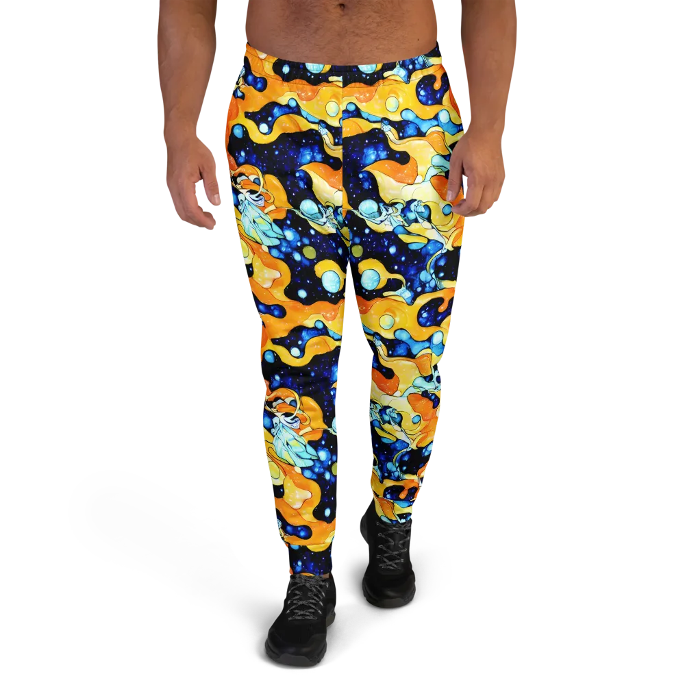 Starlight Melt on Men's Joggers — Front