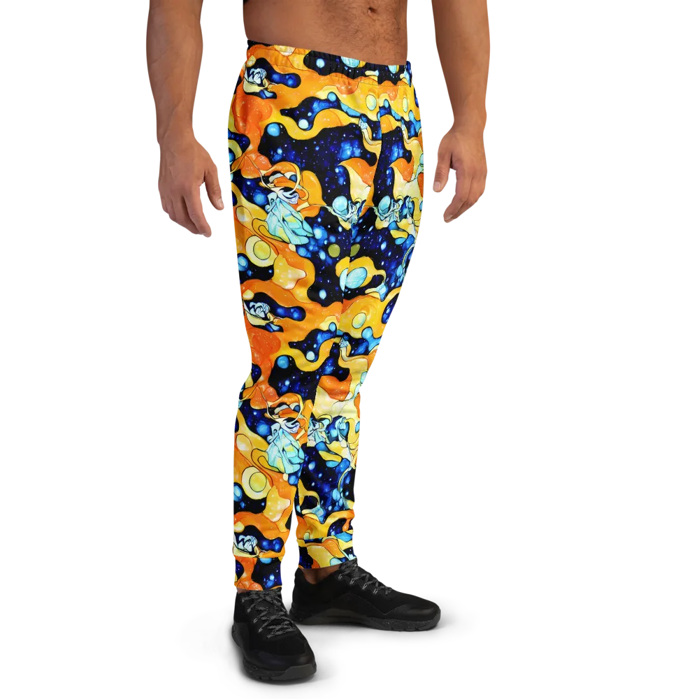 Starlight Melt on Men's Joggers — Right
