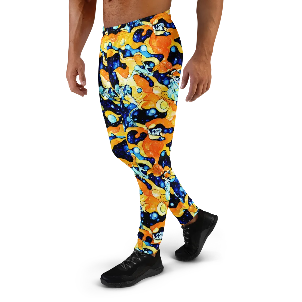 Starlight Melt on Men's Joggers — Left