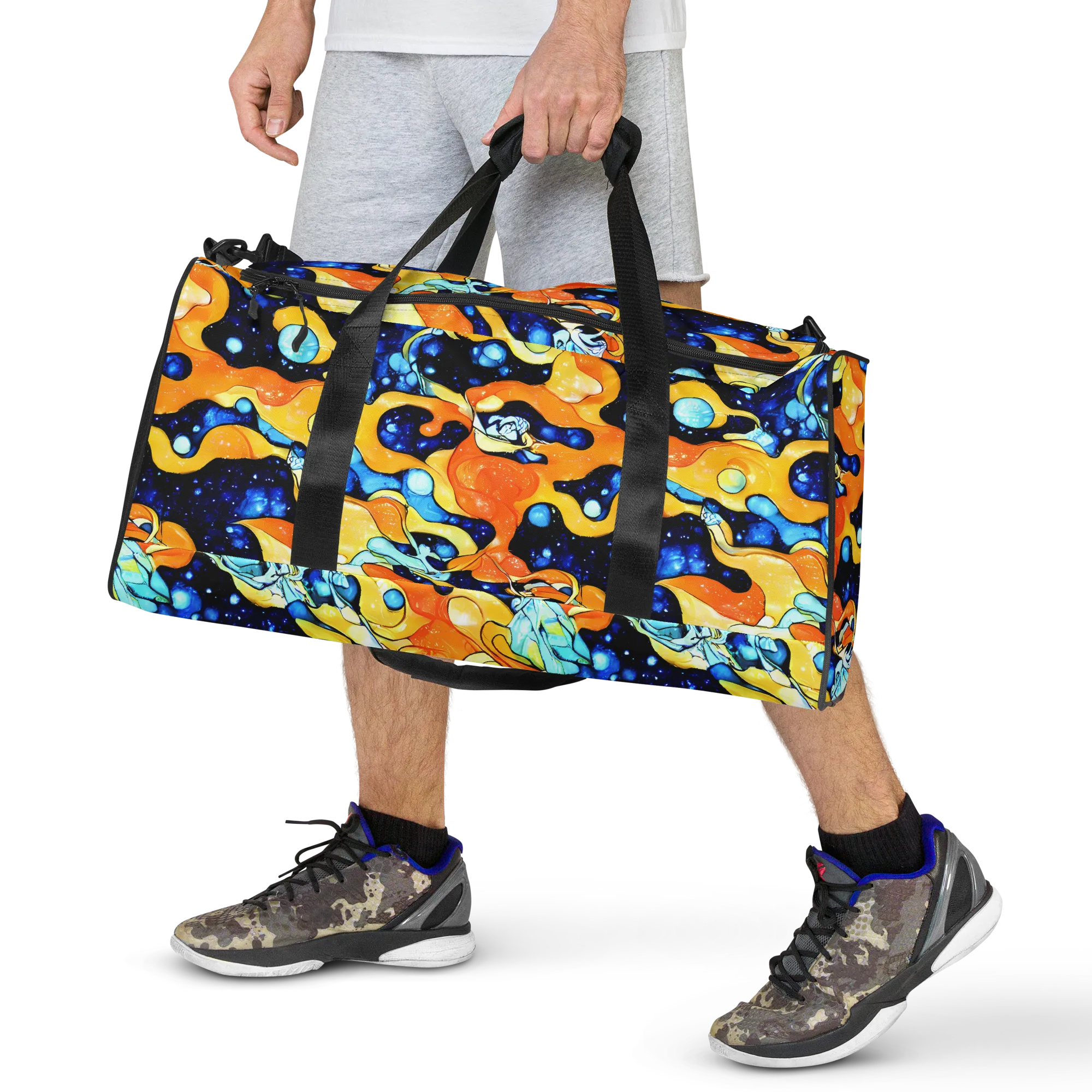Starlight Melt on Duffle Bag — Front
