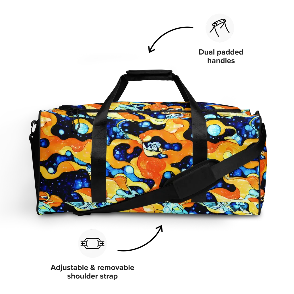 Starlight Melt on Duffle Bag — Front