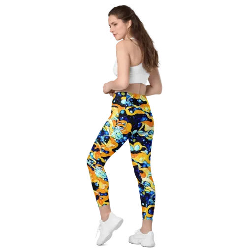 Starlight Melt on a Leggings with Pockets