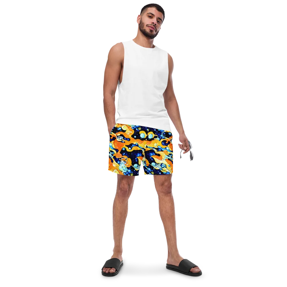 Starlight Melt on Swim Trunks — Front