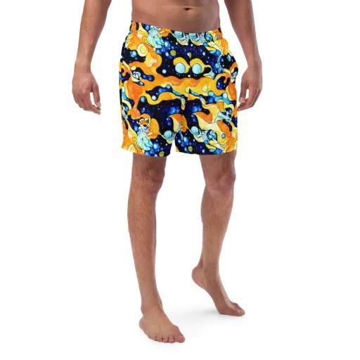 Starlight Melt on a Swim Trunks