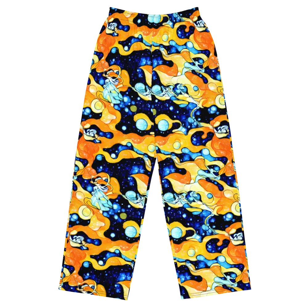 Starlight Melt on Wide-Leg Pants — Front