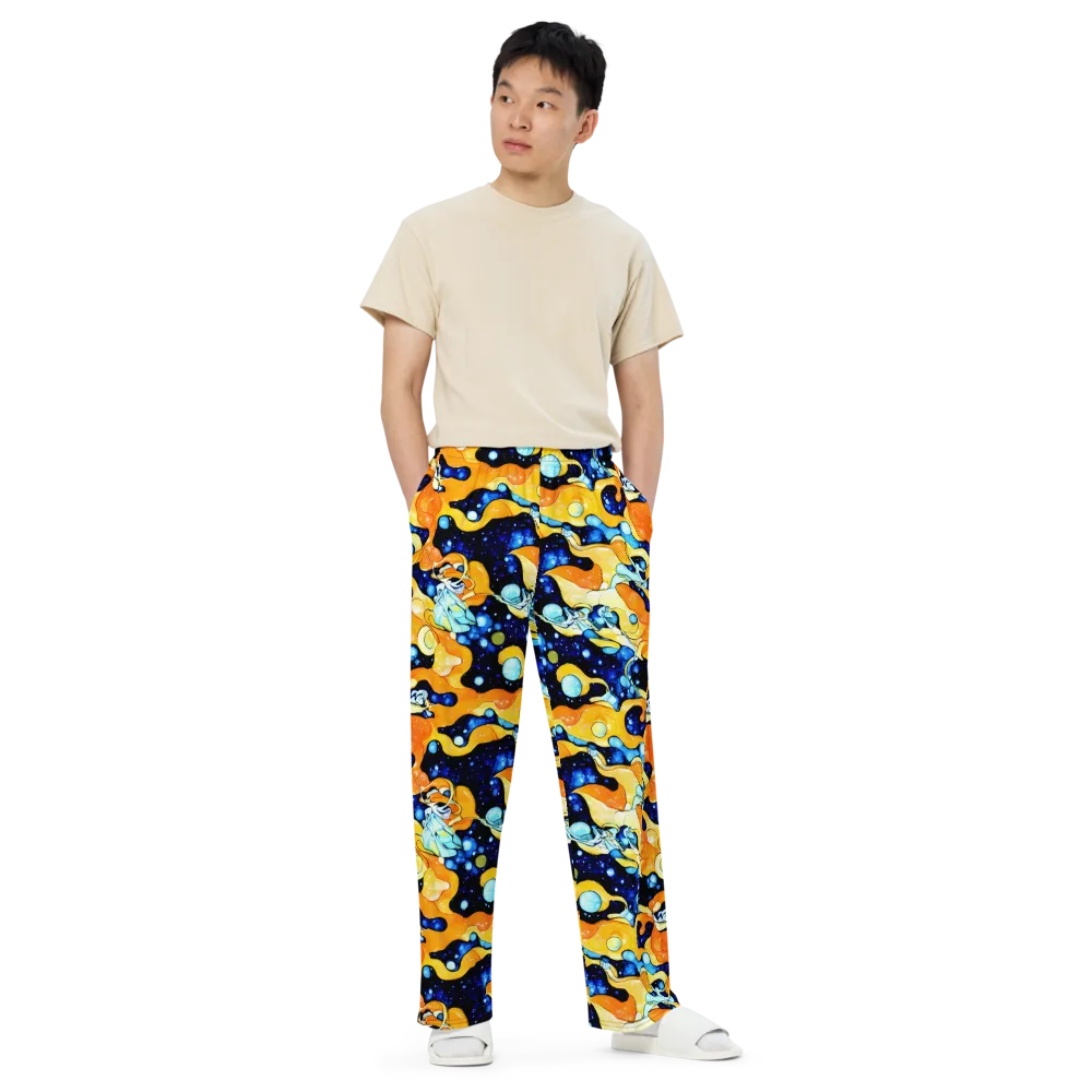 Starlight Melt on Wide-Leg Pants — Front
