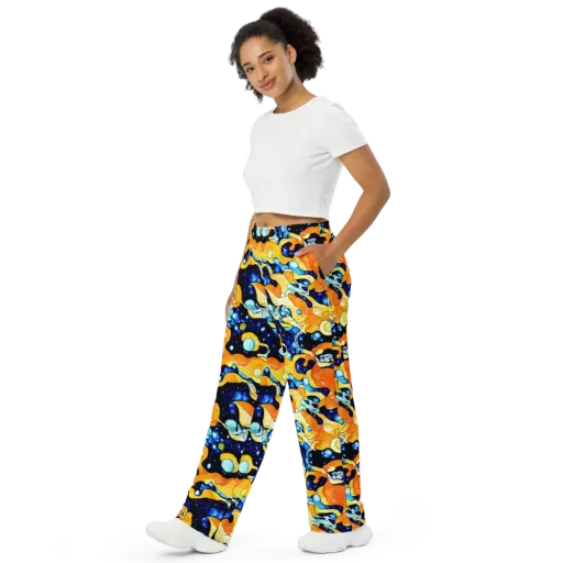 Starlight Melt on a Wide-Leg Pants