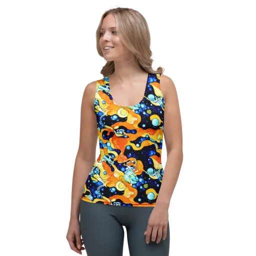 Starlight Melt on a Women's Tank Top