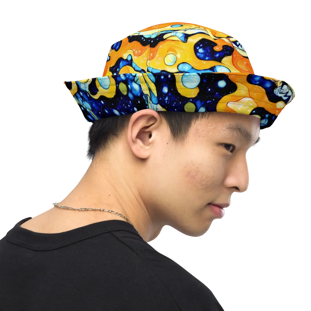 Starlight Melt on Reversible Bucket Hat — Right Outside