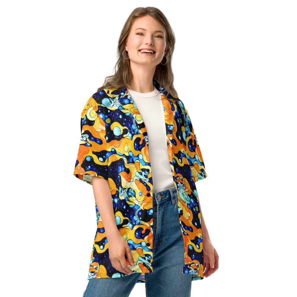 Starlight Melt on Button Shirt — Front