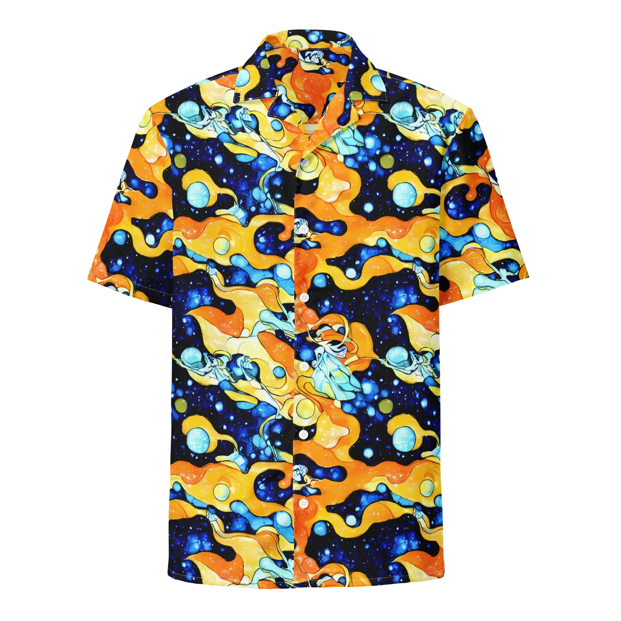 Starlight Melt on Button Shirt — Front