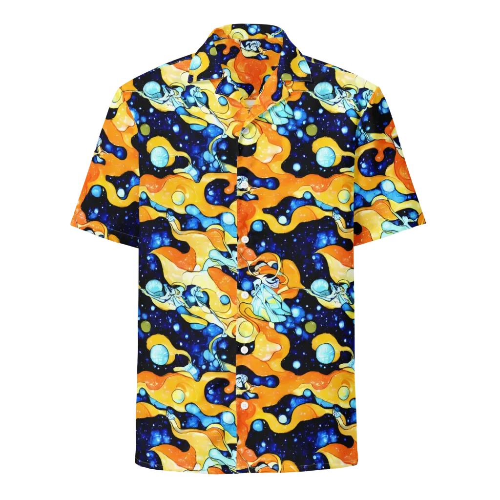 Starlight Melt on Button Shirt — Front