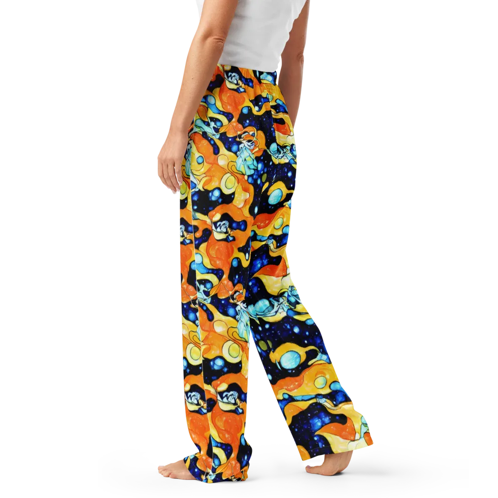 Starlight Melt on Women's Pajama Pants — Left