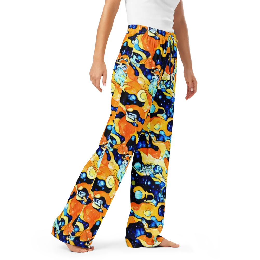 Starlight Melt on Women's Pajama Pants — Right Front