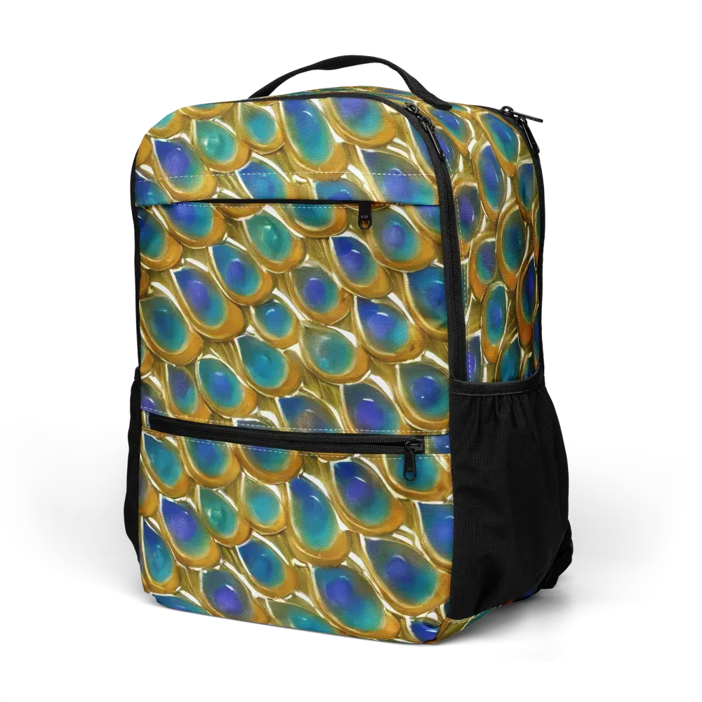 Peacock Voltage on Utility Backpack — Left Front