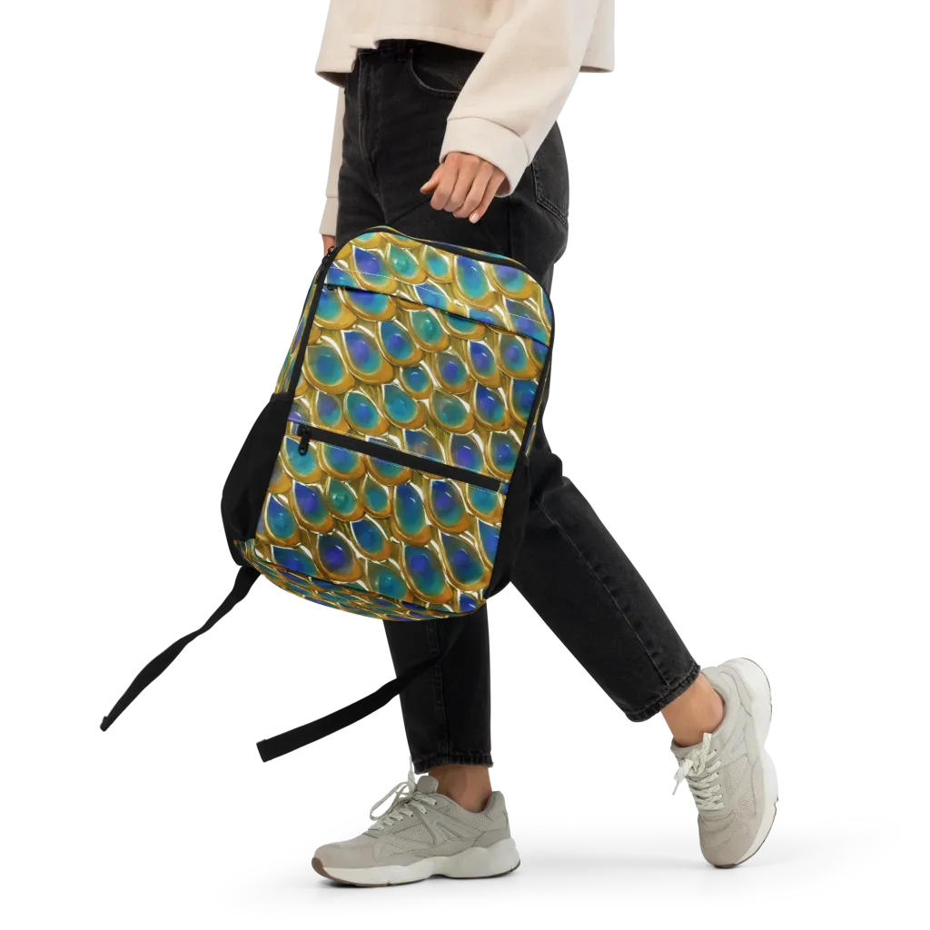 Peacock Voltage on Utility Backpack — Front