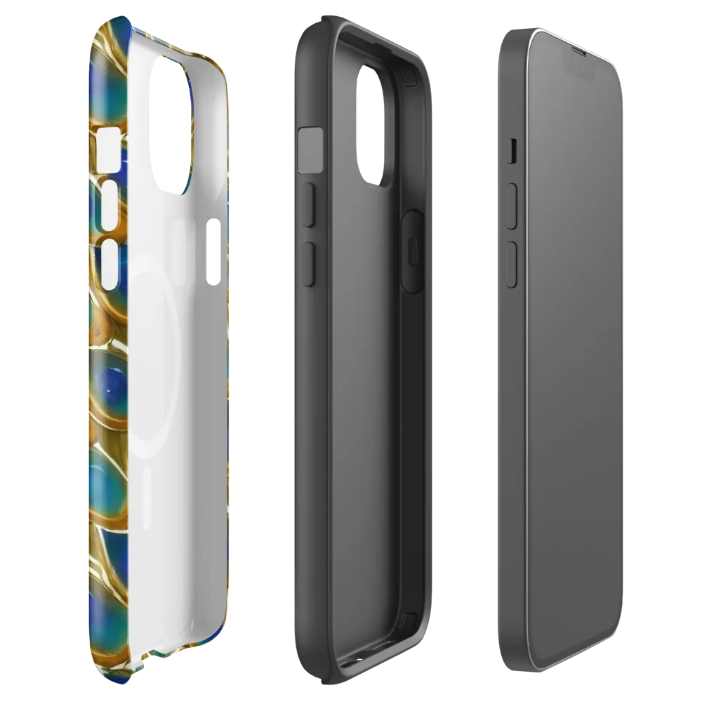 Peacock Voltage on MagSafe Tough Case for iPhone® — Front