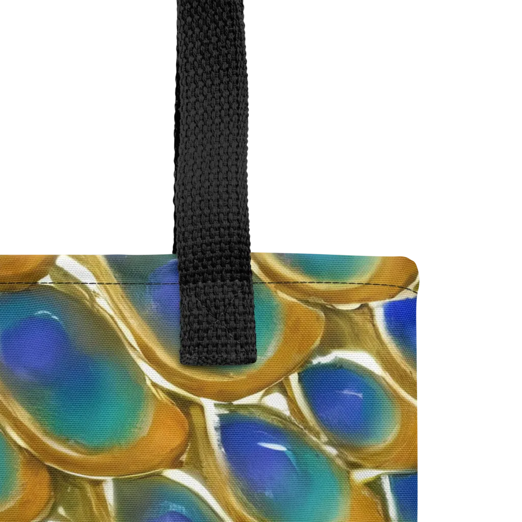 Peacock Voltage on Tote Bag — Product details