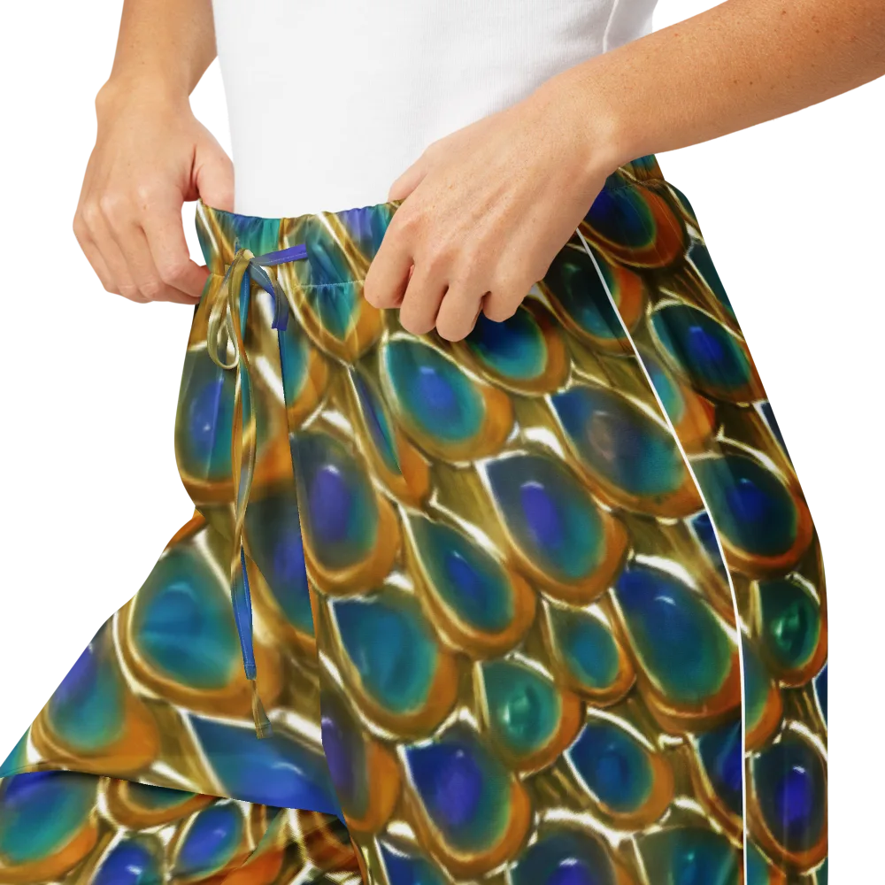 Peacock Voltage on Women's Pajama Pants — Product details