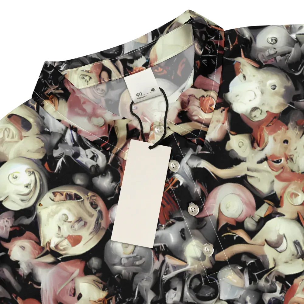 Nocturnal Oddities on Men's Slim Fit Polo Shirt — Product details
