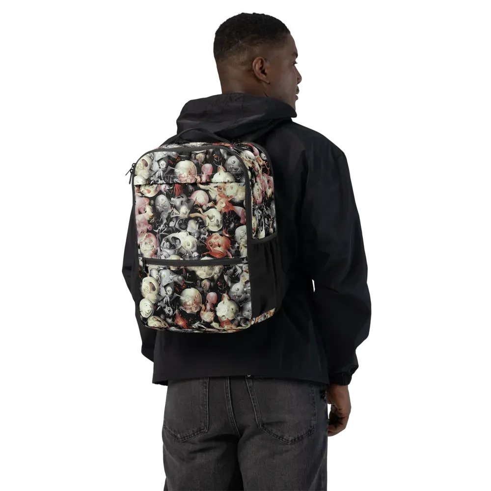Nocturnal Oddities on Utility Backpack — Back