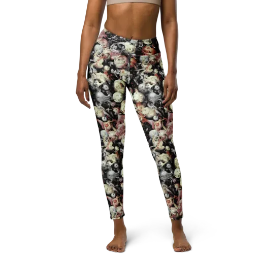 Nocturnal Oddities on a Yoga Leggings