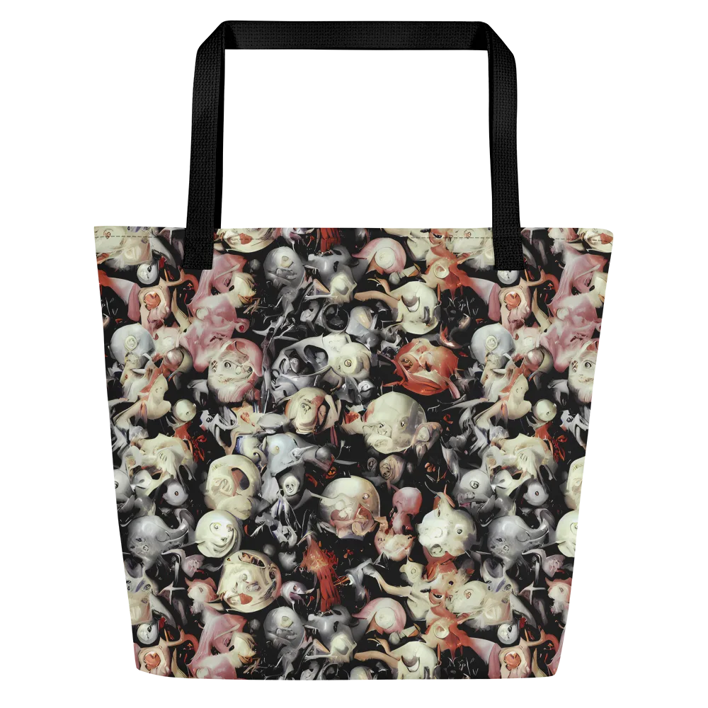 Nocturnal Oddities on Large Tote Bag W/ Pocket — Front