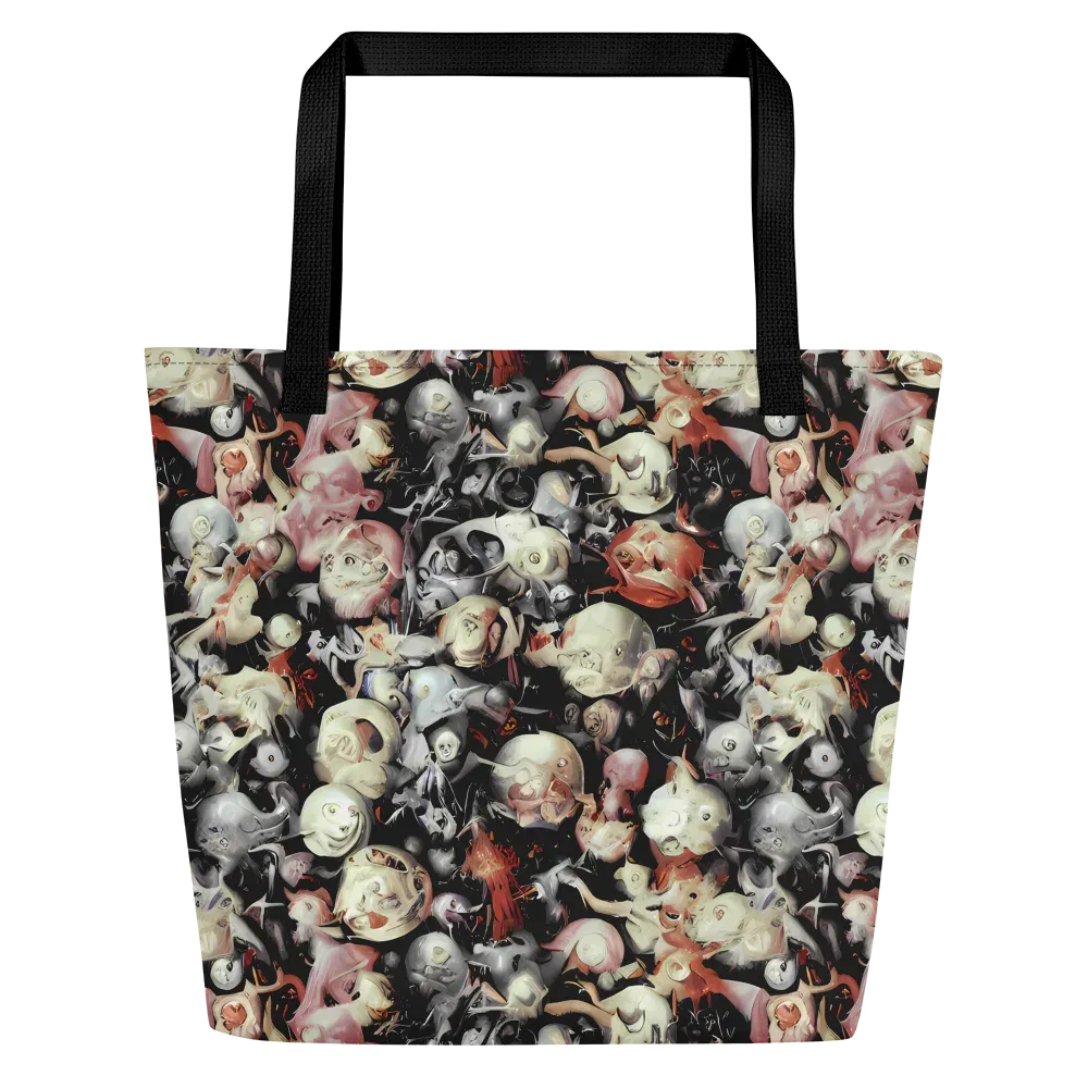 Nocturnal Oddities on Large Tote Bag W/ Pocket — Front