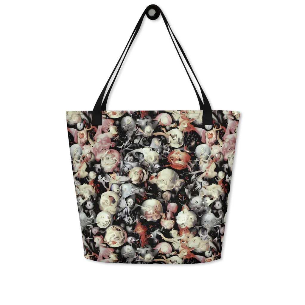 Nocturnal Oddities on Large Tote Bag W/ Pocket — Front