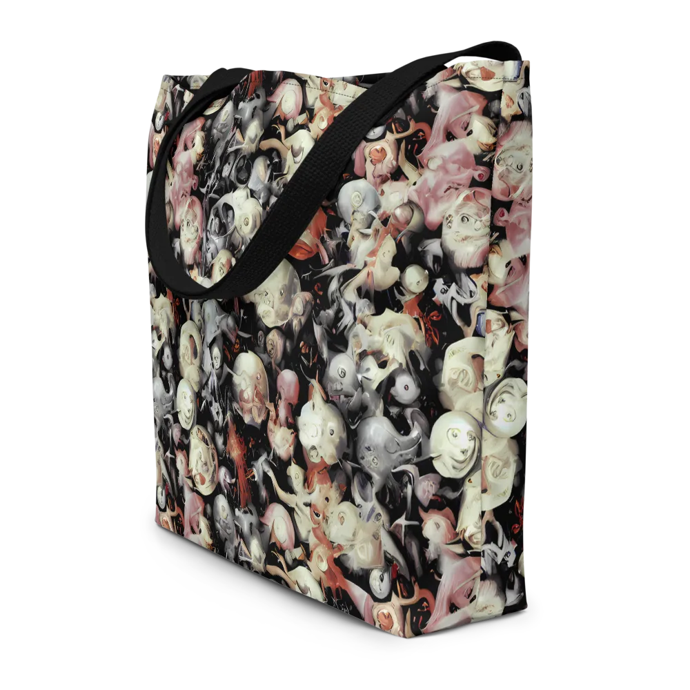 Nocturnal Oddities on Large Tote Bag W/ Pocket — Front
