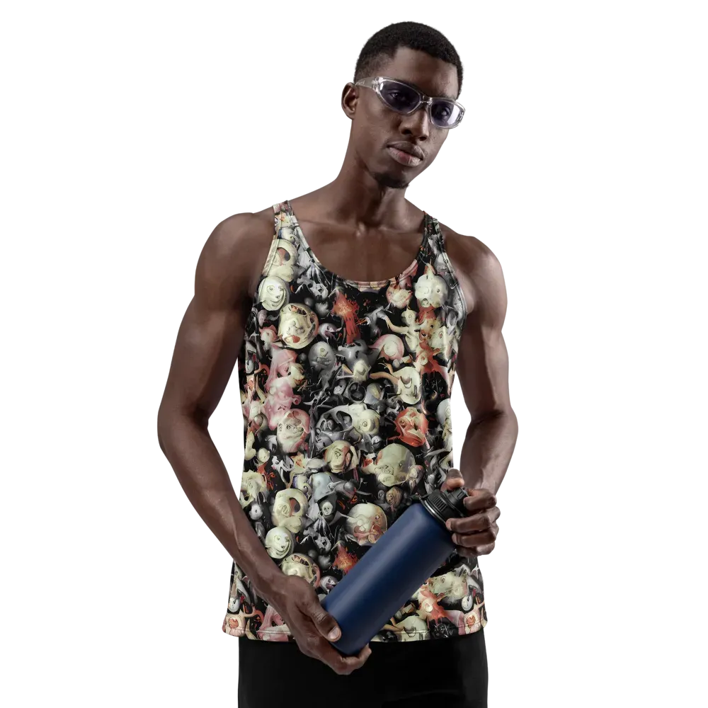 Nocturnal Oddities on Men's Tank Top — Front
