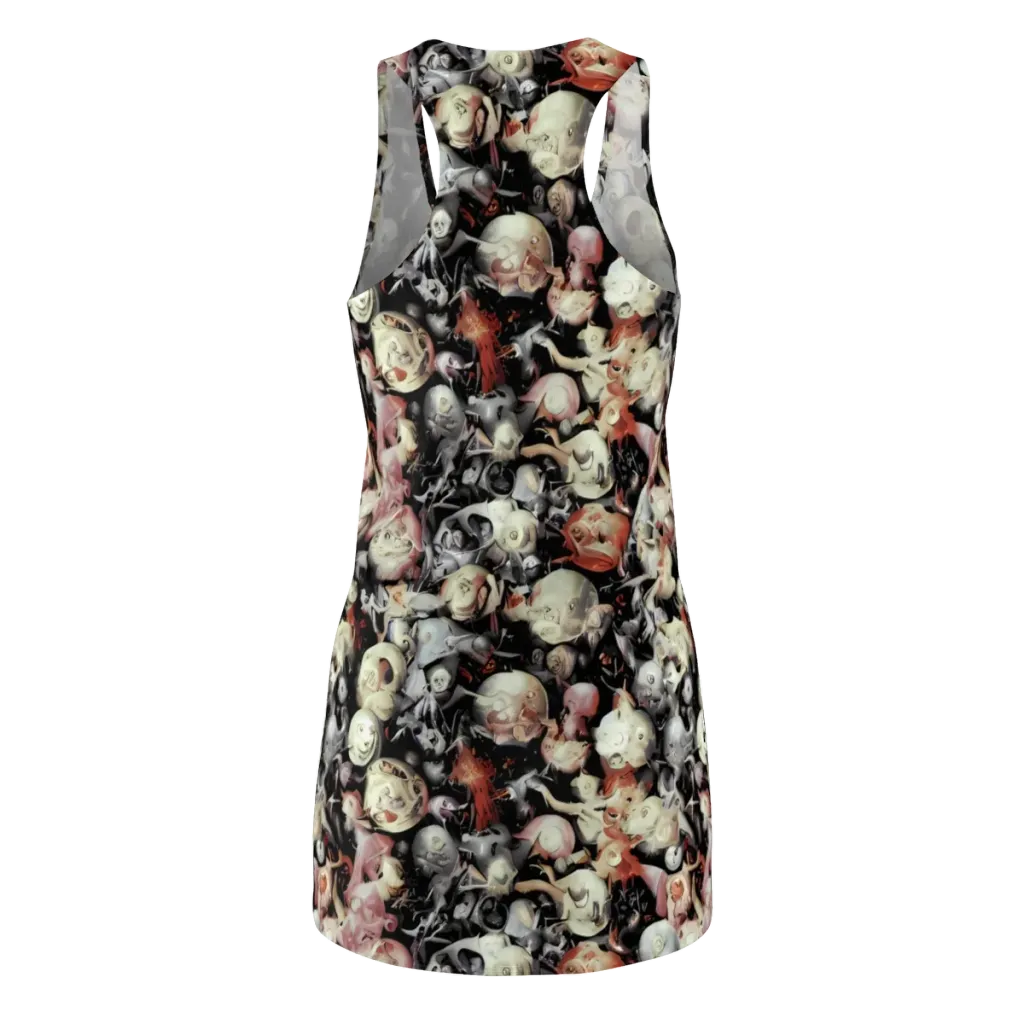 Nocturnal Oddities on Racerback Dress — Back