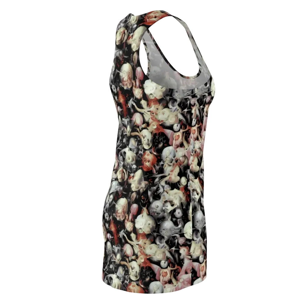 Nocturnal Oddities on Racerback Dress — Back Side