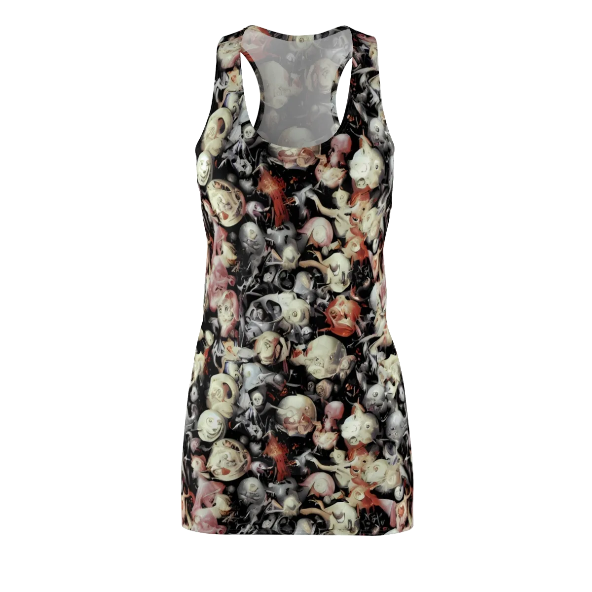 Nocturnal Oddities on Racerback Dress — Front