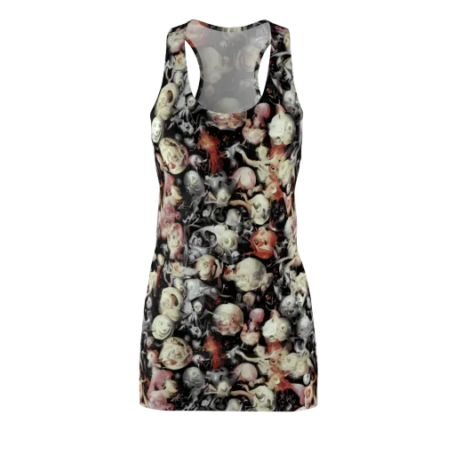Nocturnal Oddities on a Racerback Dress