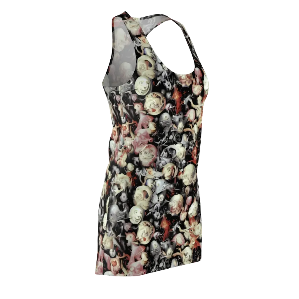 Nocturnal Oddities on Racerback Dress — Front Side