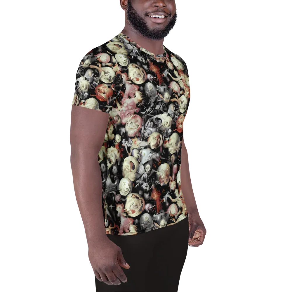 Nocturnal Oddities on Men's Athletic T-Shirt — Right