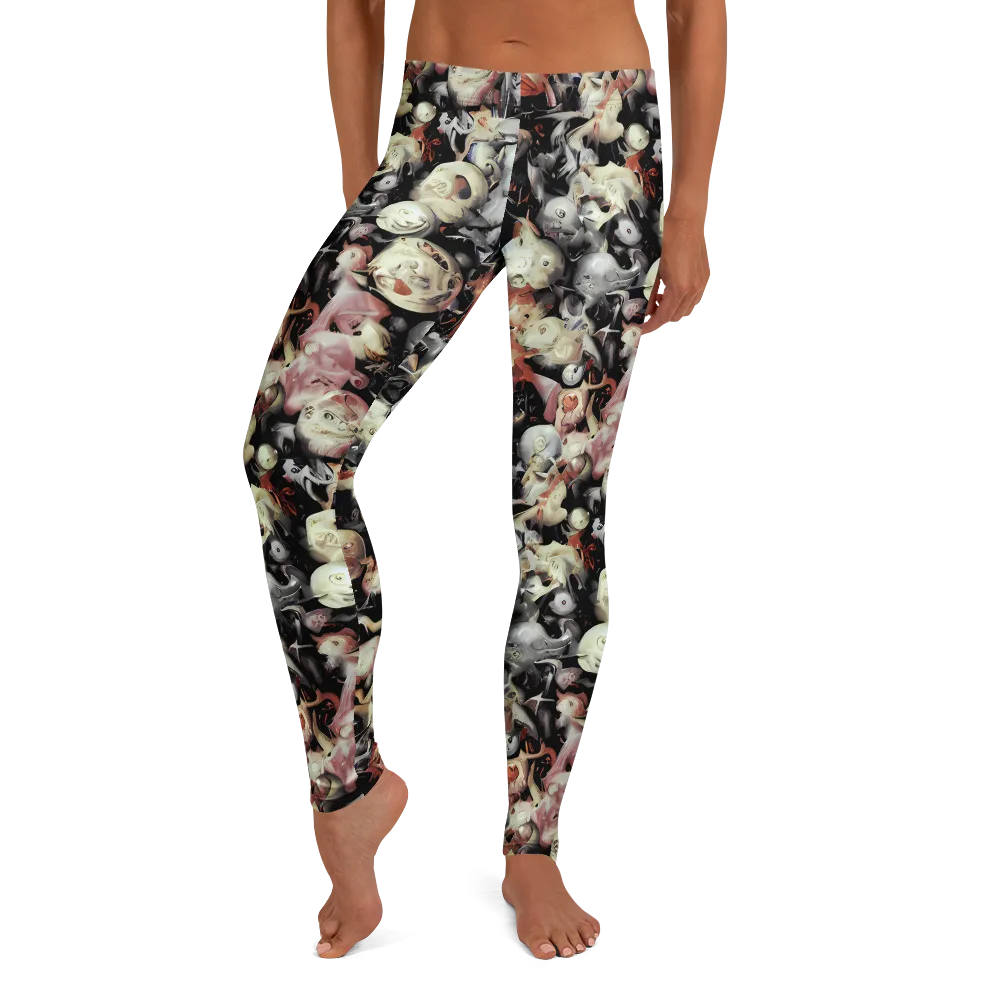Nocturnal Oddities on Leggings — Front