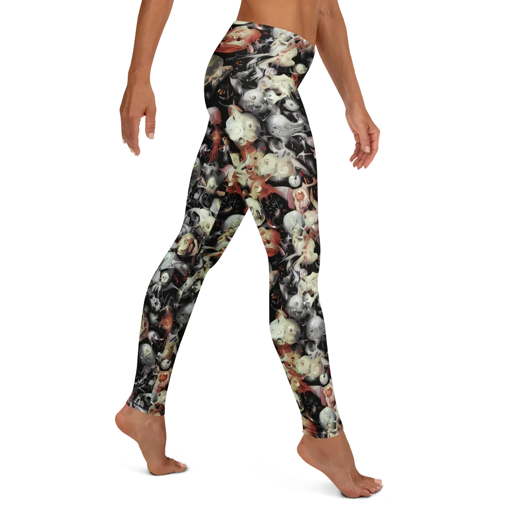 Nocturnal Oddities on Leggings — Right