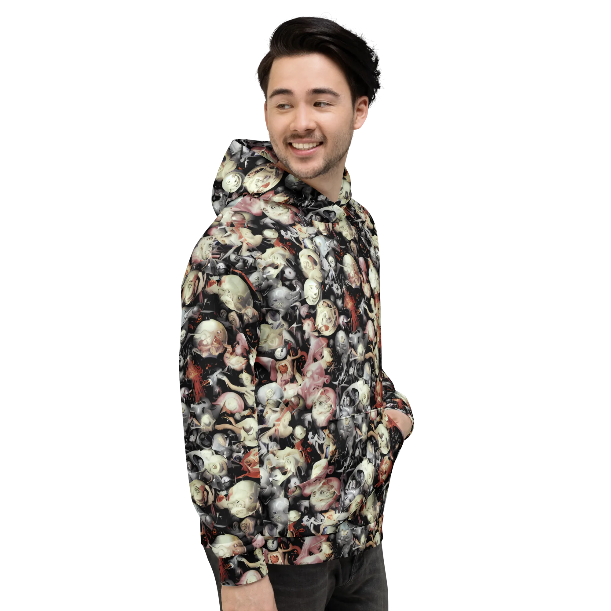 Nocturnal Oddities on Hoodie — Right