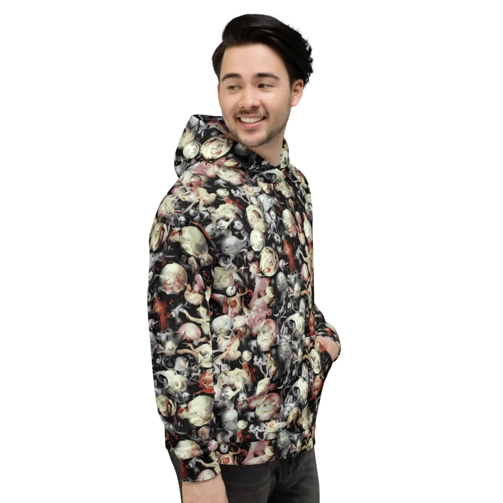 Nocturnal Oddities on Hoodie — Right