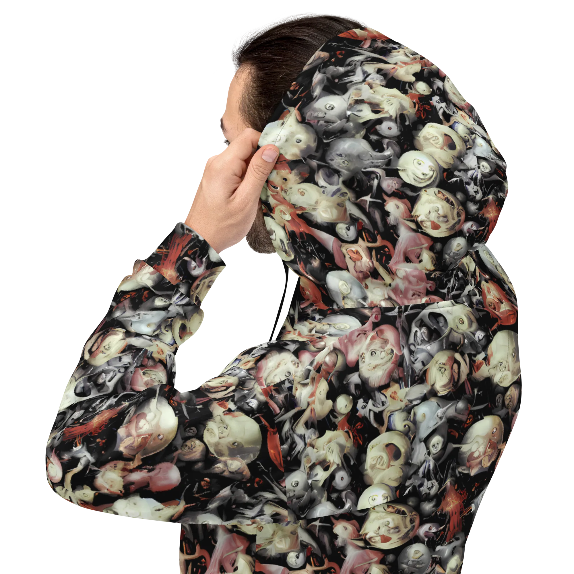 Nocturnal Oddities on Hoodie — Back
