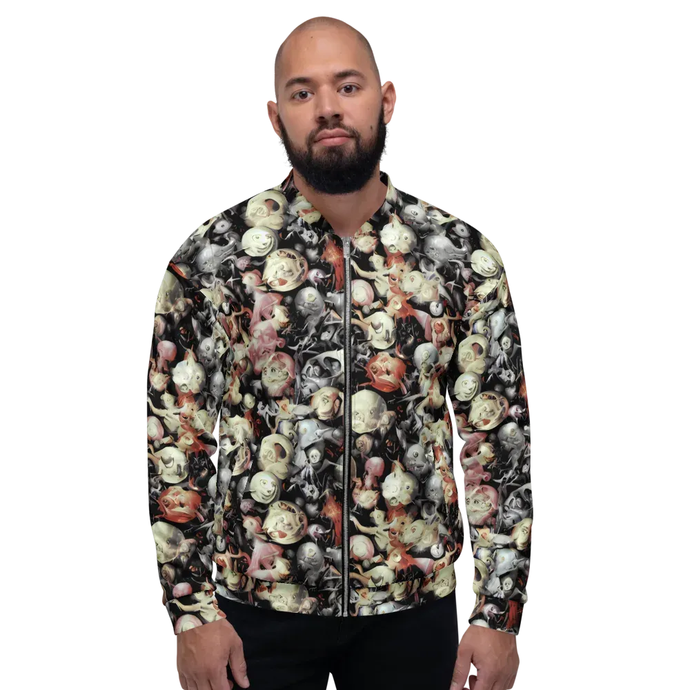 Nocturnal Oddities on Bomber Jacket — Front