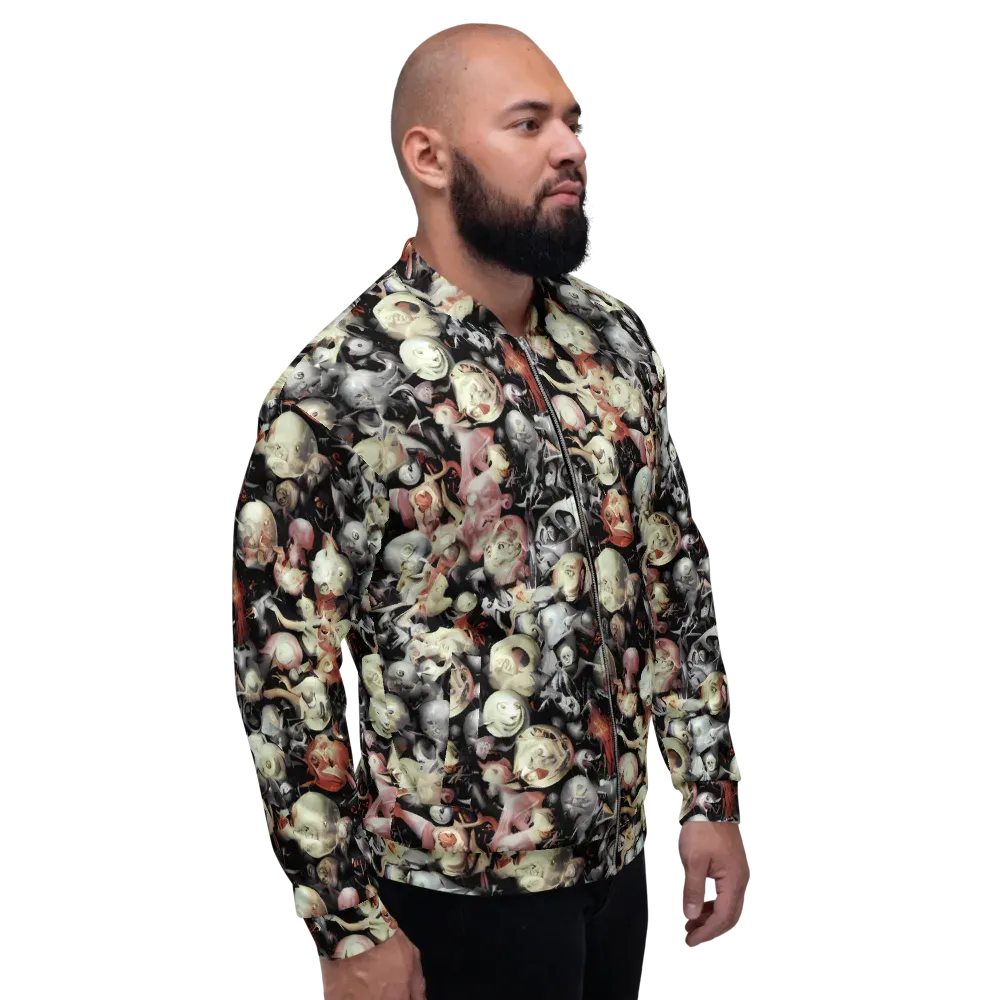 Nocturnal Oddities on Bomber Jacket — Right