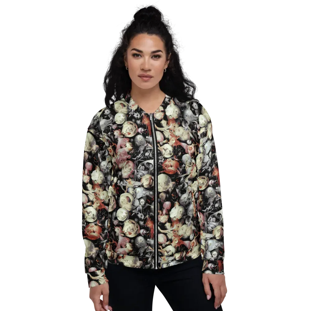 Nocturnal Oddities on Bomber Jacket — Front