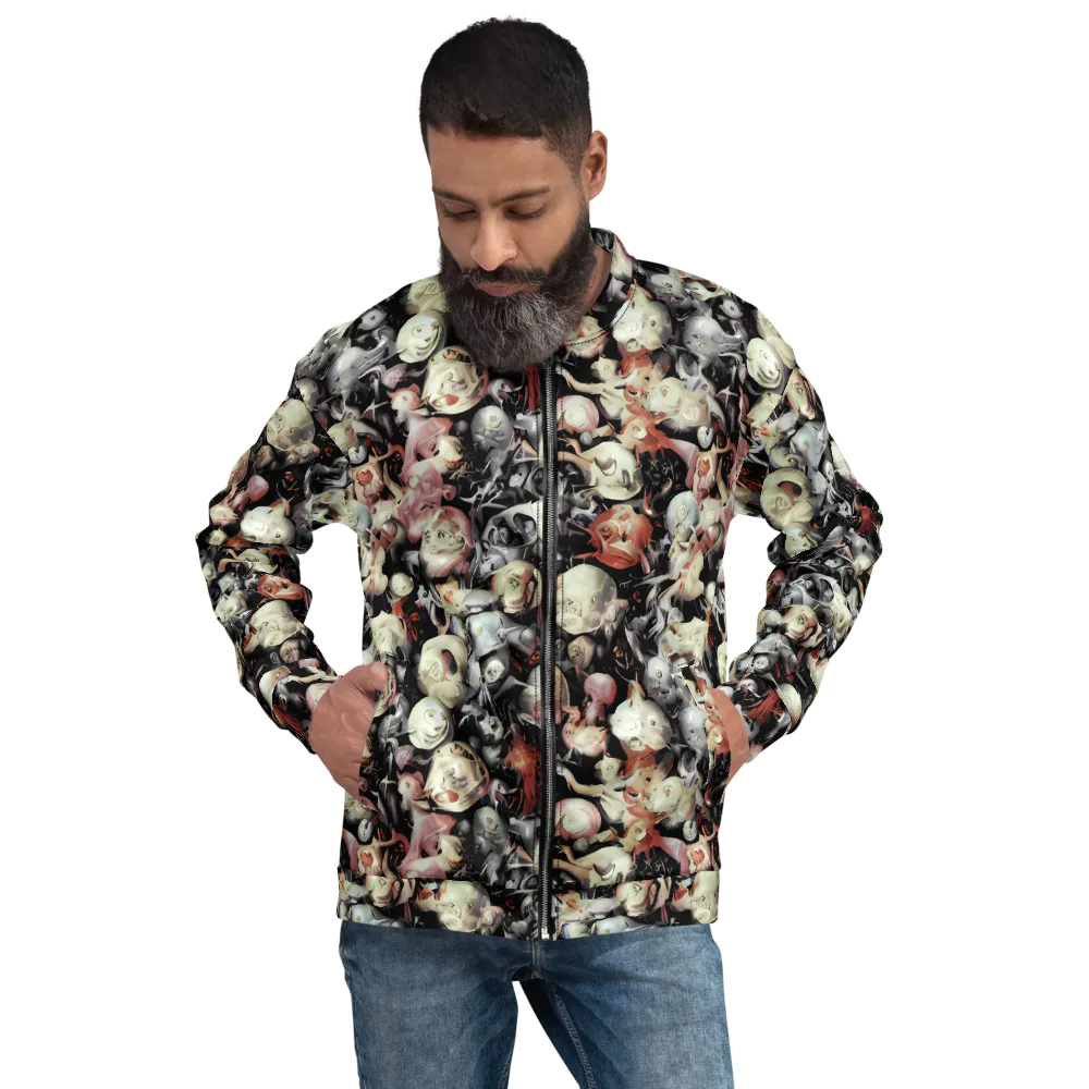 Nocturnal Oddities on Bomber Jacket — Front