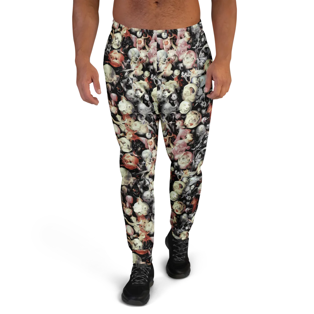 Nocturnal Oddities on Men's Joggers — Front