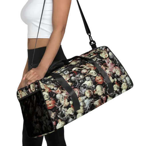 Nocturnal Oddities on a Duffle Bag